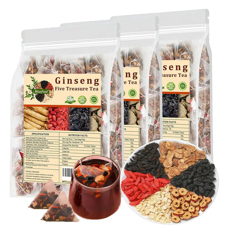 18 flavour ginseng herbal Tea